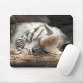 gestreepte hyena muismat (Met muis)