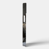 Gestreepte Kat Genieten Beker Noedels Case-Mate iPhone Case (Achterkant / Rechts)