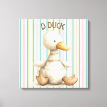 Gestreepte kinderkamer ontwerp met Duck & D Duck A