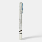 Gestreepte kitten, gestreepte muur Case-Mate iPhone case (Achterkant / Rechts)