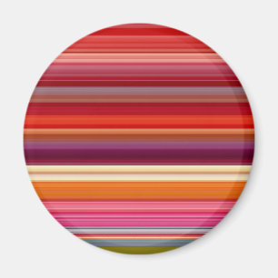 gestreepte kleuren bevestigen magneet