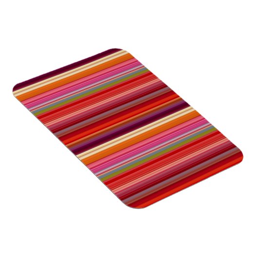 gestreepte kleuren bevestigen magneet (Rechterzijde)