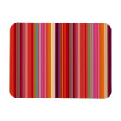 gestreepte kleuren bevestigen magneet (Horizontaal)