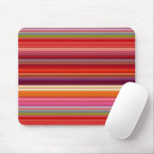 gestreepte kleuren bevestigen muismat (Met muis)