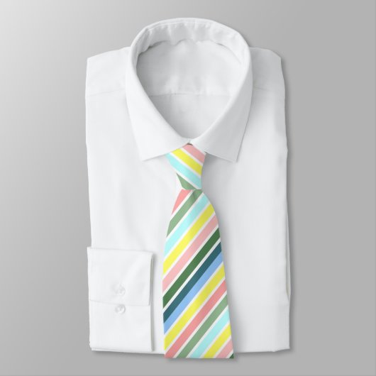 Gestreepte kleuren van Bermuda Stropdas (Gebonden)