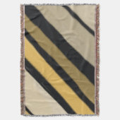 Gestreepte kleuren van hommel deken (Voorkant Verticaal)