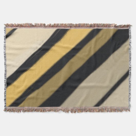 Gestreepte kleuren van hommel deken (Voorkant)