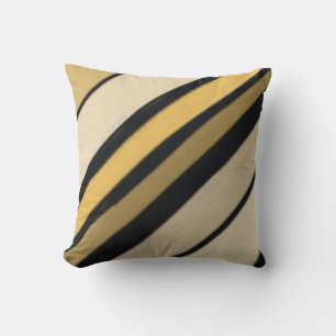 Gestreepte kleuren van hommels kussen