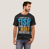 Gestreepte knorrelar Queensland vlag 1 T-shirt (Voorkant volledig)