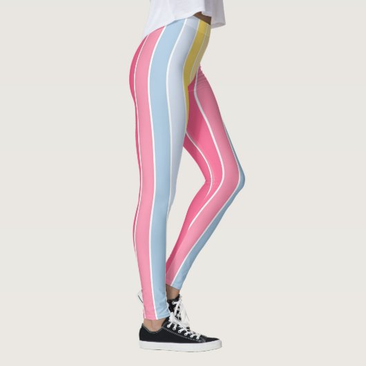 Gestreepte Leggings (Rechts)