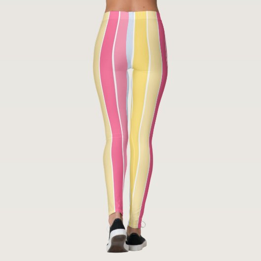 Gestreepte Leggings (Achterkant)