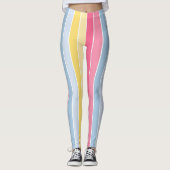 Gestreepte Leggings (Voorkant)