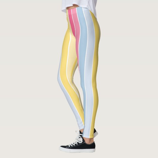 Gestreepte Leggings (Links)