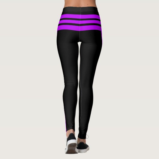 Gestreepte Leggings (Achterkant)