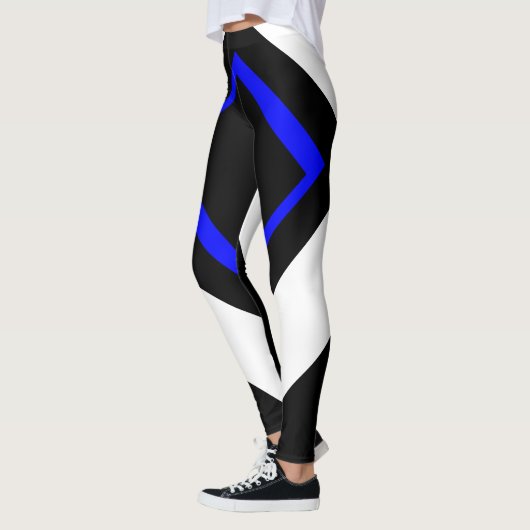 Gestreepte Leggings (Links)
