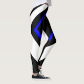Gestreepte Leggings (Rechts)
