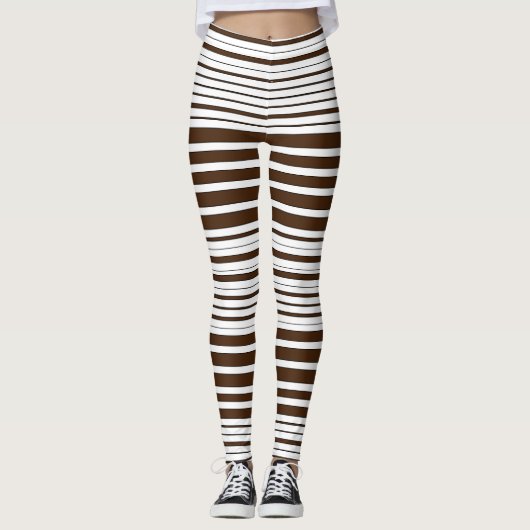 Gestreepte Leggings (Voorkant)