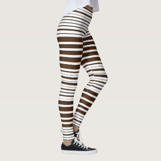 Gestreepte Leggings