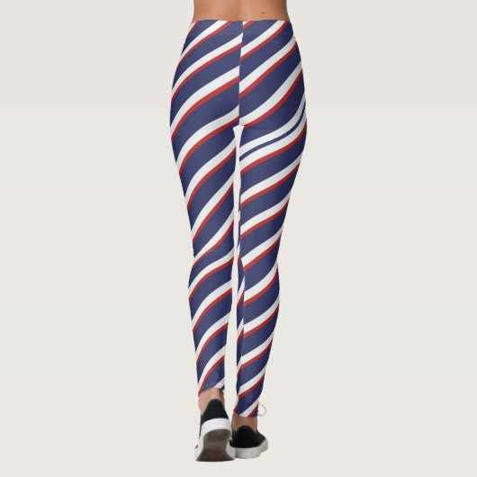 Gestreepte Leggings (Achterkant)