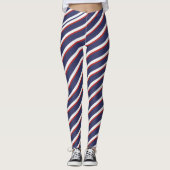 Gestreepte Leggings (Voorkant)