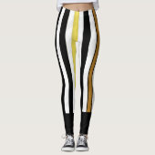 Gestreepte Leggings (Voorkant)