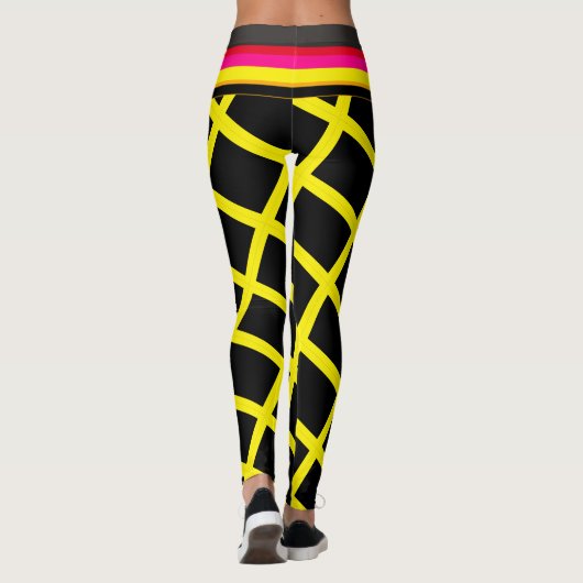 Gestreepte Leggings (Achterkant)