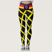 Gestreepte Leggings (Voorkant)