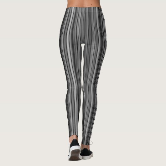 Gestreepte leggings (Achterkant)