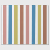 Gestreepte lijnen cadeaupapier (Vlak)