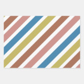 Gestreepte lijnen inpakpapier vel (Voorkant 3)