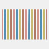 Gestreepte lijnen inpakpapier vel (Voorkant)