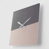 gestreepte lijnen vierkante klok (Hoek)