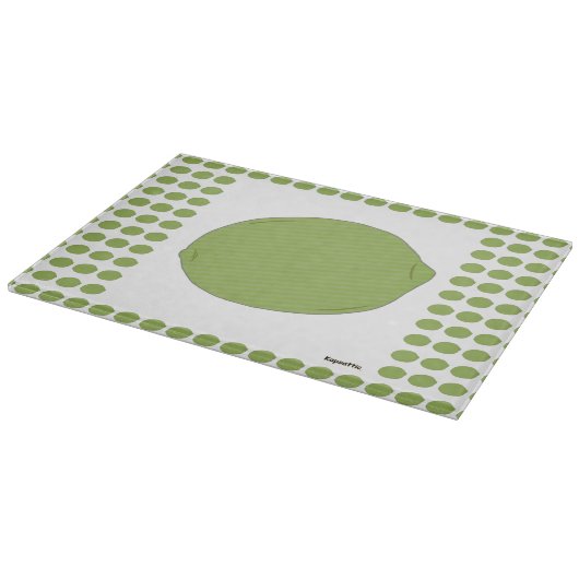 Gestreepte Limoen Snijplank (Hoek)