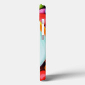 Gestreepte lipop en veelkleurige moerassen Case-Mate iPhone case (Achterkant / Links)