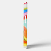 Gestreepte lipop en veelkleurige moerassen Case-Mate iPhone case (Achterkant / Rechts)