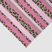 Gestreepte luipaard en roze tissuepapier (Detail)