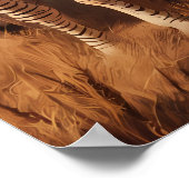 Gestreepte Majesteit: Zebra kudde in droog gras Poster (Hoek)