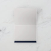 Gestreepte marine en de Grijze Tijdgenoot van de Bedankkaart (Binnen)