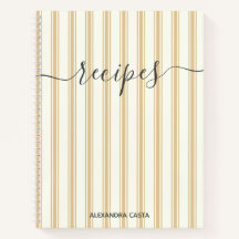  gestreepte minimalistische script aangepaste rece