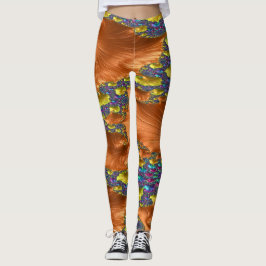 Gestreepte minion 9 leggings