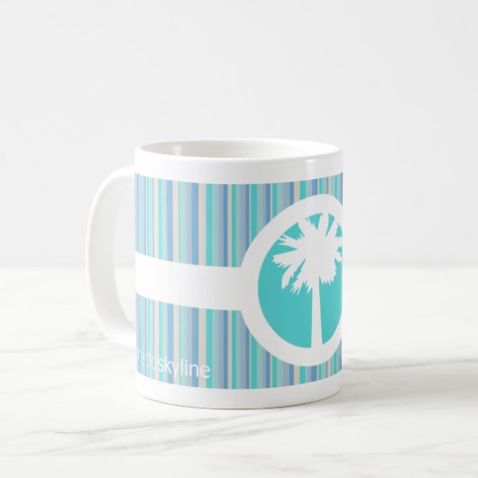 Gestreepte Mok (Voorkant links)