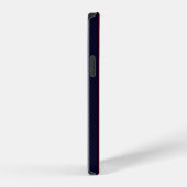 Gestreepte naadloze patroon met marineblauw, r iPhone hoesje (Rechterkant)