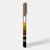 Gestreepte naam initialen Case-Mate iPhone case (Achterkant / Rechts)