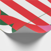 Gestreepte Ornamenten geschenkverpakking Cadeaupapier (Hoek)