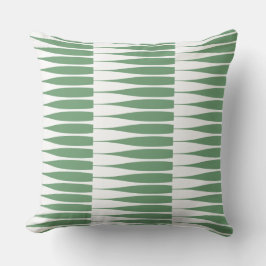 gestreepte Oxley Green Stripe Kussen