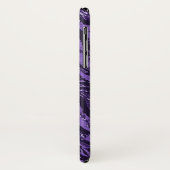 Gestreepte Paarse Camo Case-Mate iPhone Case (Achterkant/links)