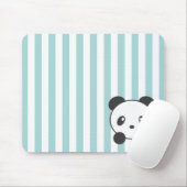 Gestreepte Panda Muismat (Met muis)