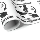 Gestreepte papierschaar, niet alleen een kinderspe cadeaupapier (Rol Hoek)