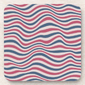 Gestreepte patroon 2 bier onderzetter (Voorkant)