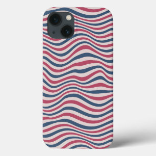 Gestreepte patroon 2 iPhone 13 hoesje